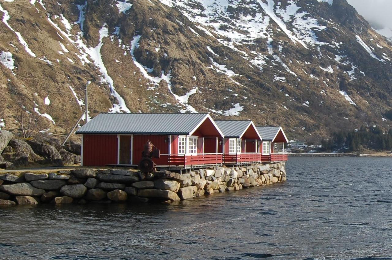 Brustranda Fjordcamping Valberg Экстерьер фото