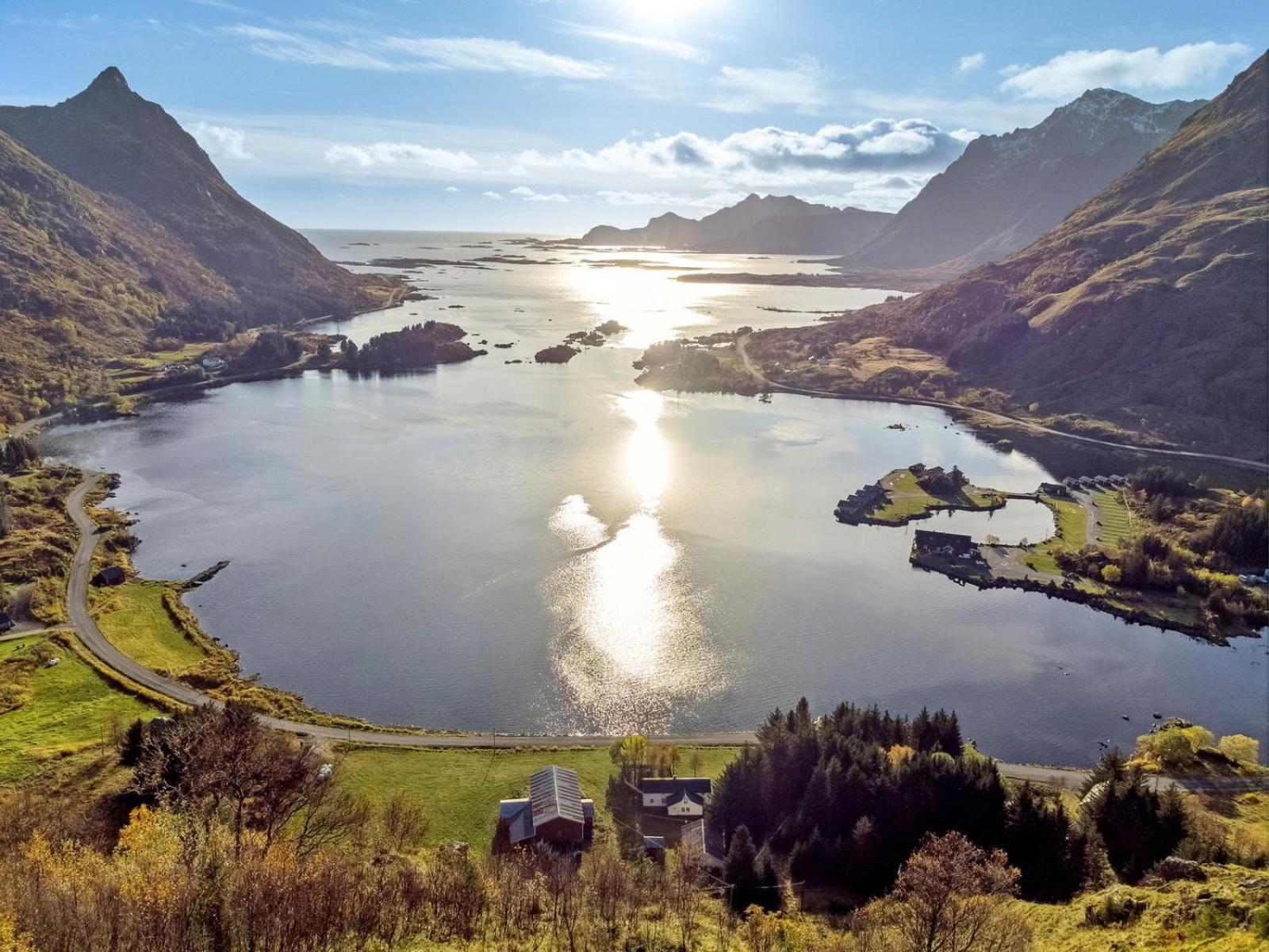 Brustranda Fjordcamping Valberg Экстерьер фото