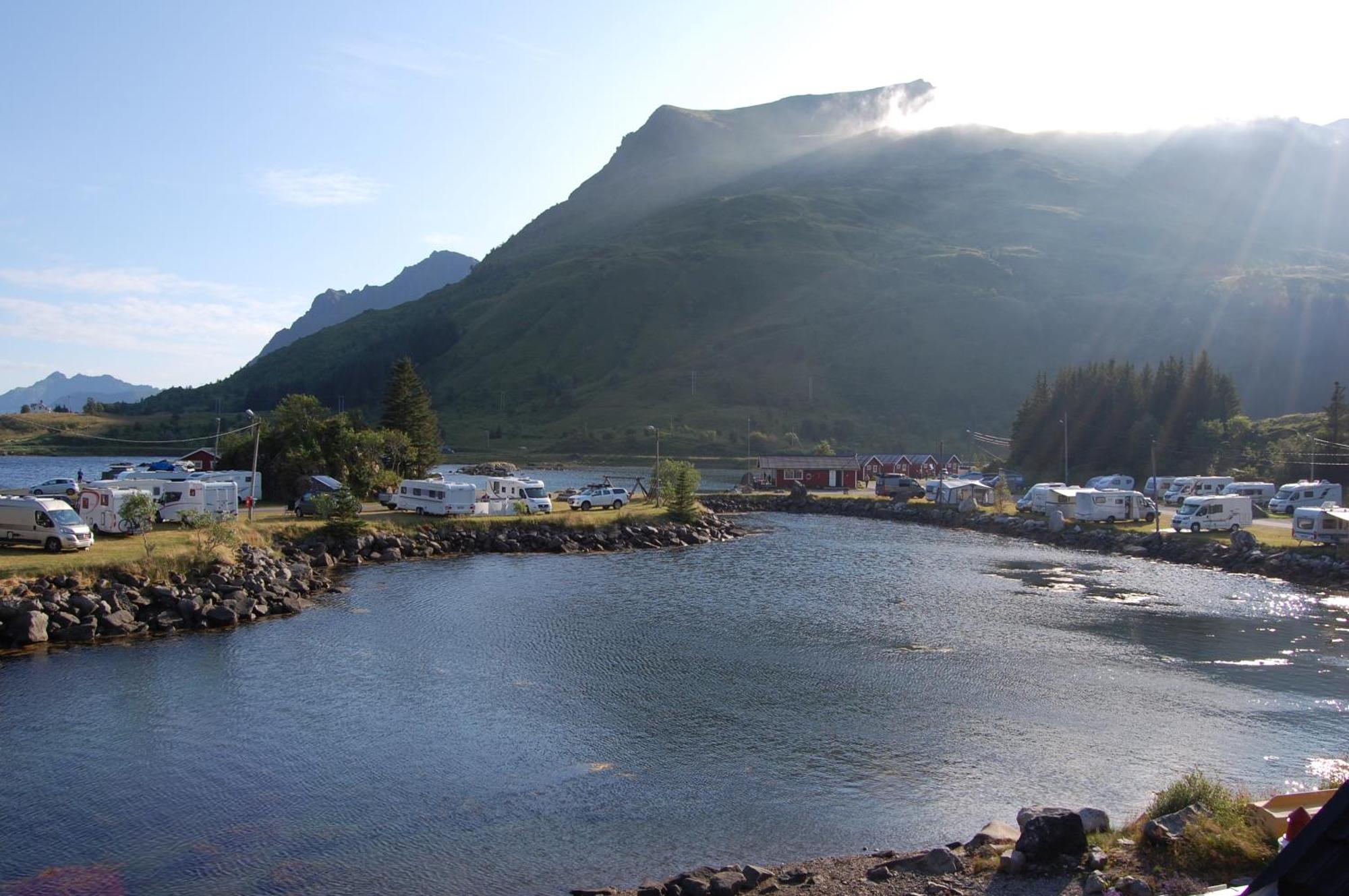 Brustranda Fjordcamping Valberg Экстерьер фото