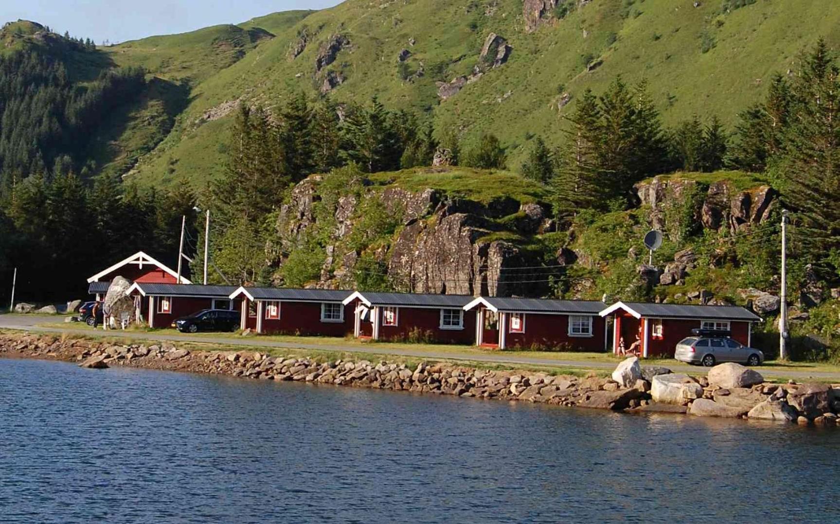 Brustranda Fjordcamping Valberg Экстерьер фото